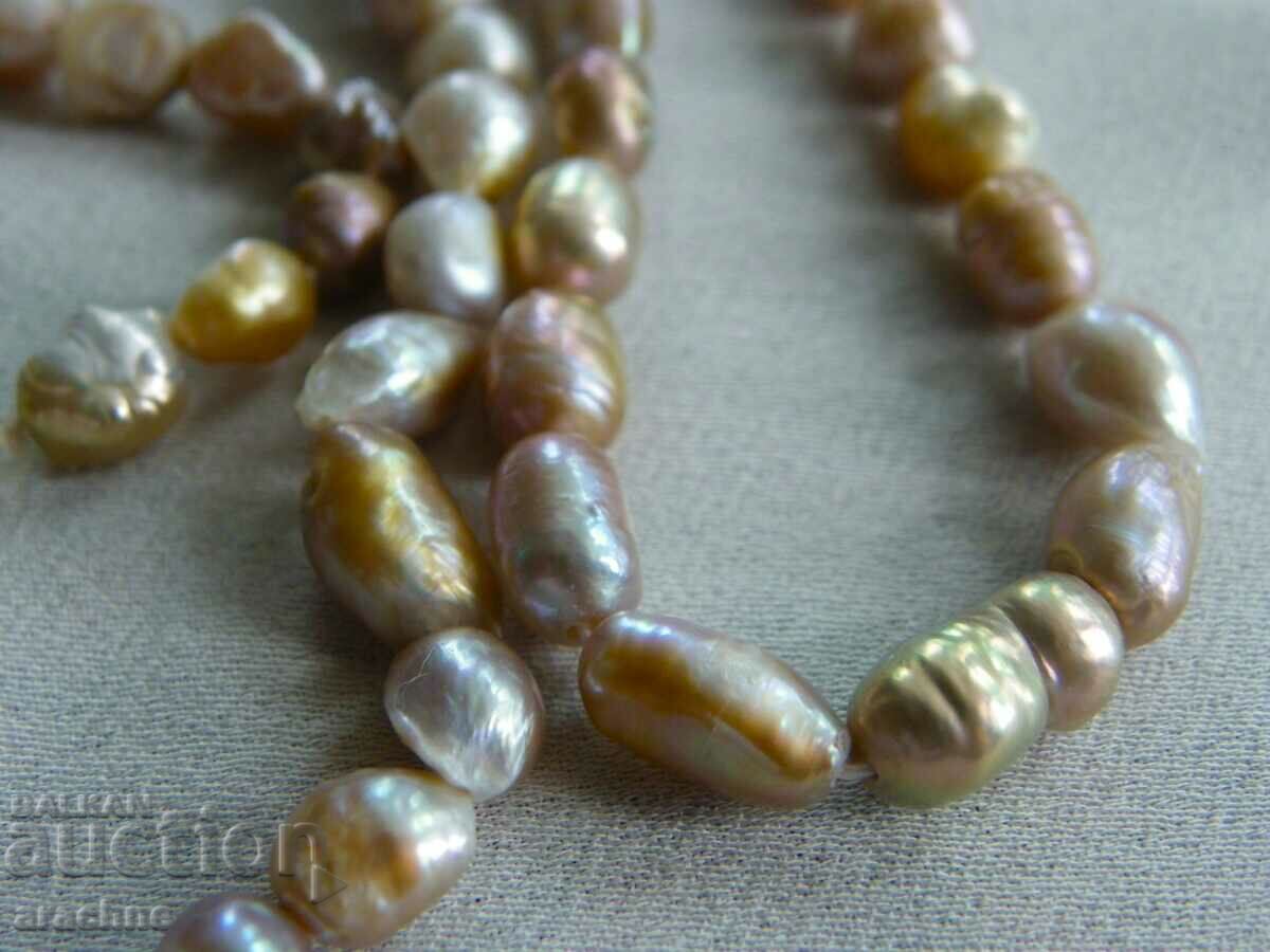 Mikimoto Natural Baroque Japanese Pearl Necklace with price 145.00 BGN | € 74.14 Mikimoto Natural Baroque Japanese Pearl Necklace with price 145.00 BGN | € 74.14