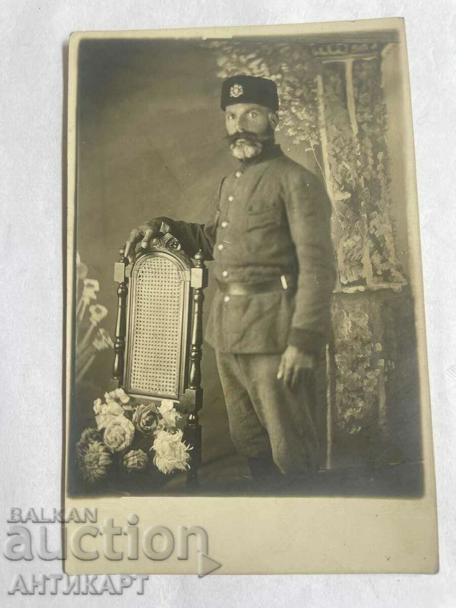 rare photo Bulgarian revolutionary Macedonian cockade