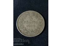 France 1834 A - 5 Francs - Silver Coin #2