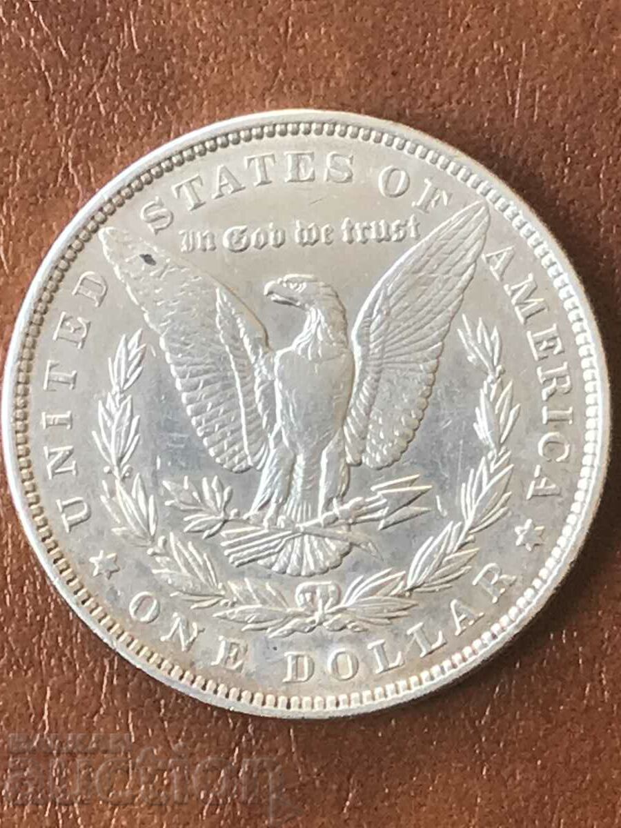 ΗΠΑ Αμερικής 1 Morgan Dollar 1889 Silver