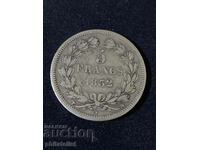 France 1832 M - 5 francs - Silver coin