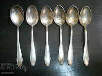 Set of silver-plated spoons "BMF" (Germany)