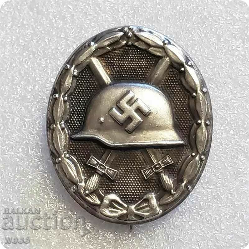 Replica of a German WWII Wounded Badge