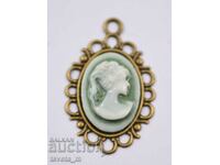 Vintage cameo locket