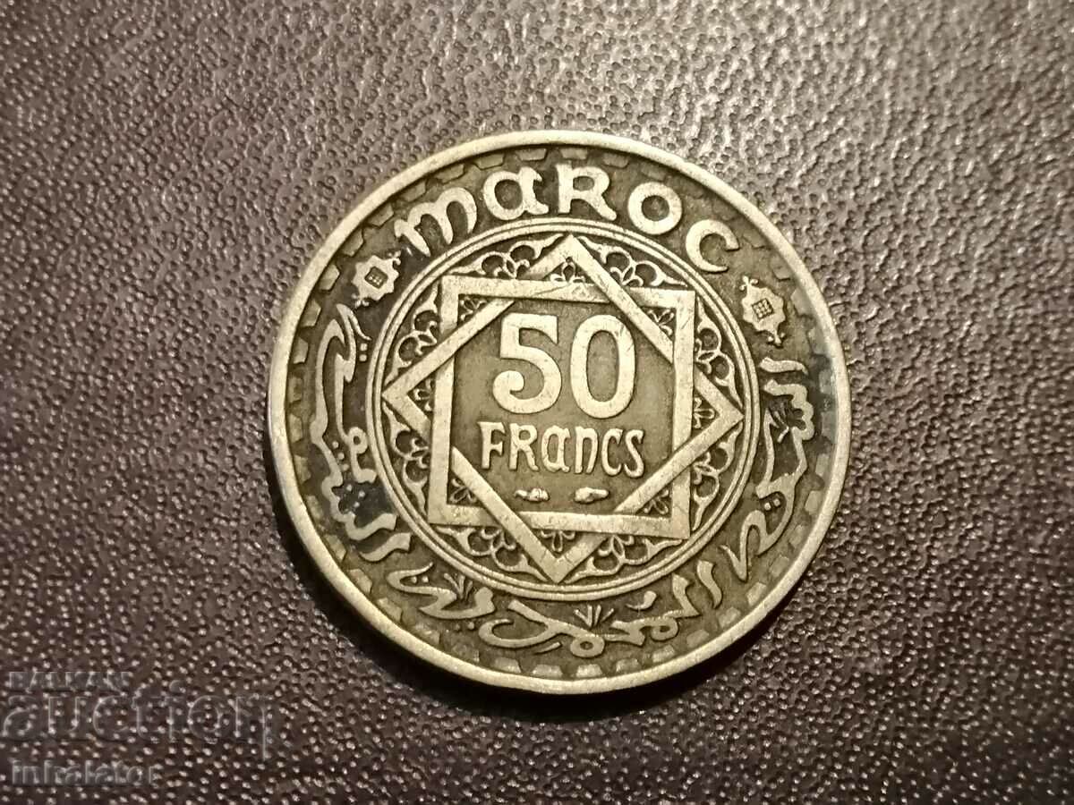 Morocco 50 francs 1951