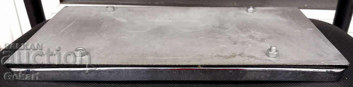 Delivery of Old vintage metal BUICK 1965 car plate Delivery of Old vintage metal BUICK 1965 car plate