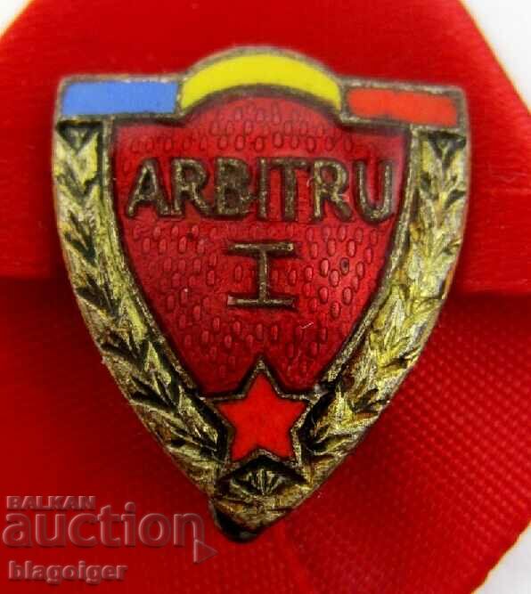 Arbitru sportiv de prima categorie-Insigna arbitrului-E-mail