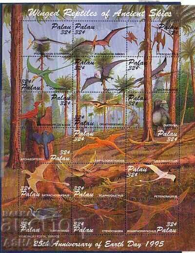 1995 ПАЛАУ ПРАИСТОР.ЖИВОТНИ Yv.-796/813** 1995 ПАЛАУ ПРАИСТОР.ЖИВОТНИ Yv.-796/813**