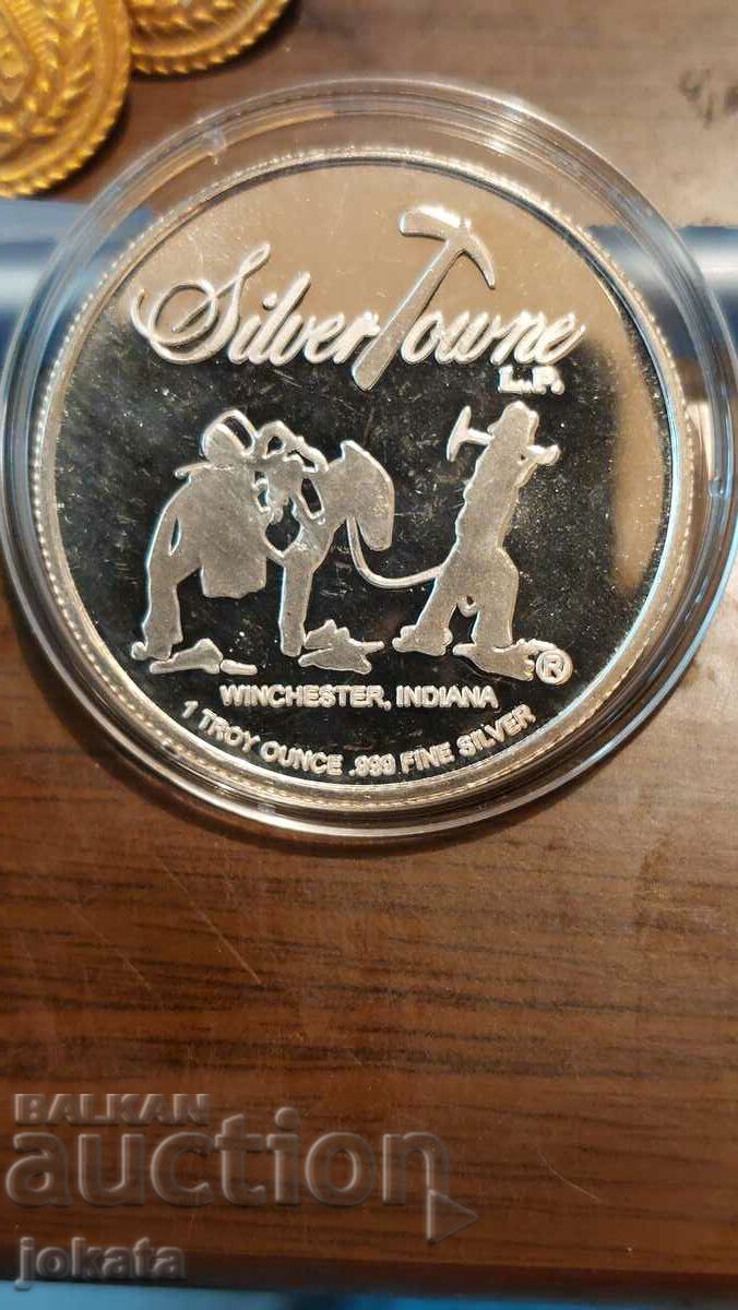 1 ounce of silver