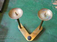 Copper candlestick