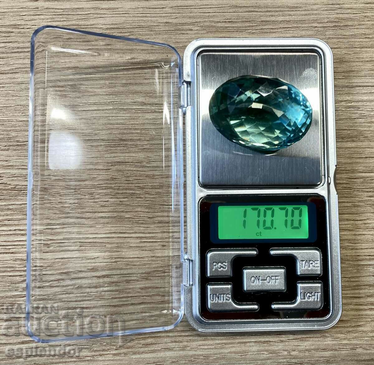 BZC aquamarine/beryl 171 ct.