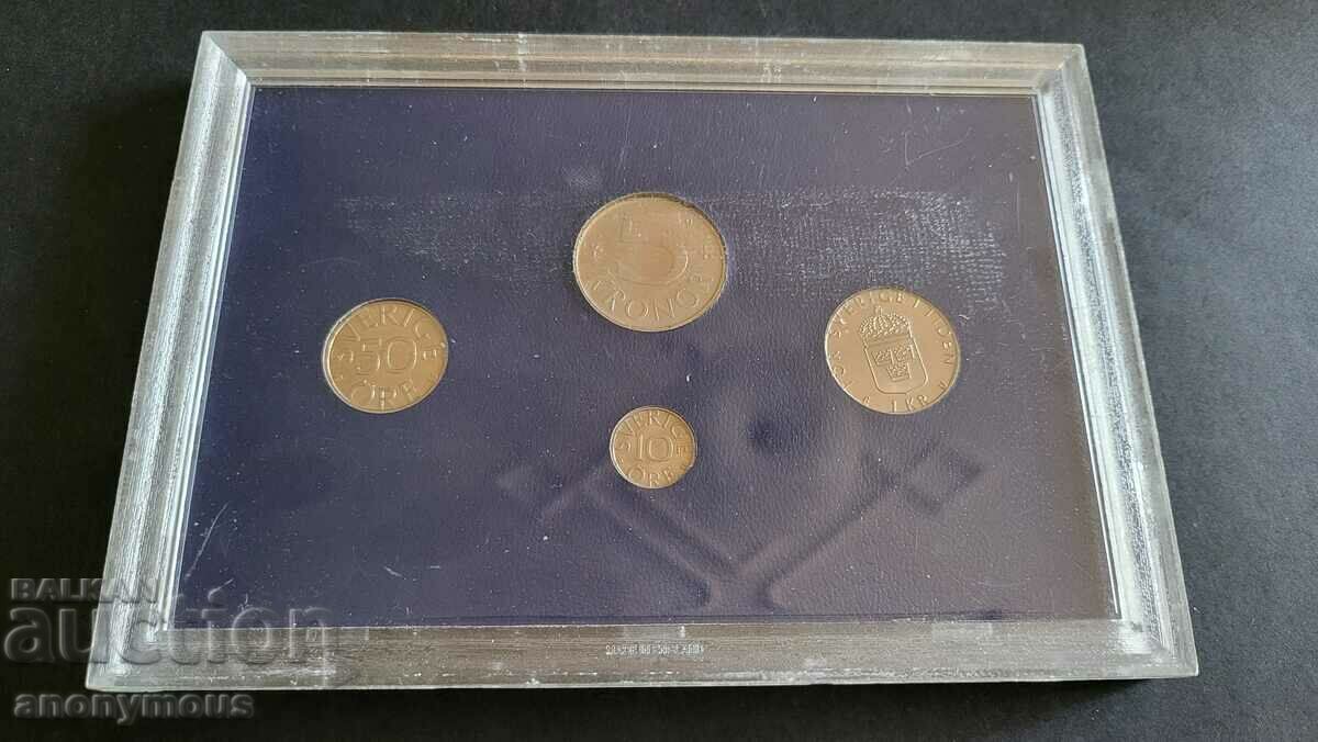 Set, set of coins Sweden 1986 with price 27.00 BGN | € 13.80 Set, set of coins Sweden 1986 with price 27.00 BGN | € 13.80