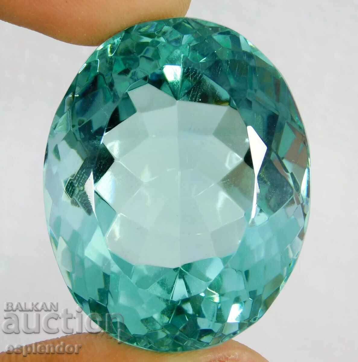 BZC aquamarine/beryl 129 ct.