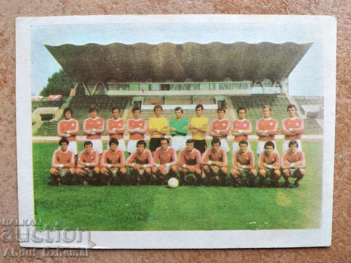 CSKA 1978 - Calendar, Football