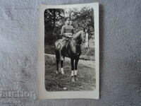 Old photo cavalryman