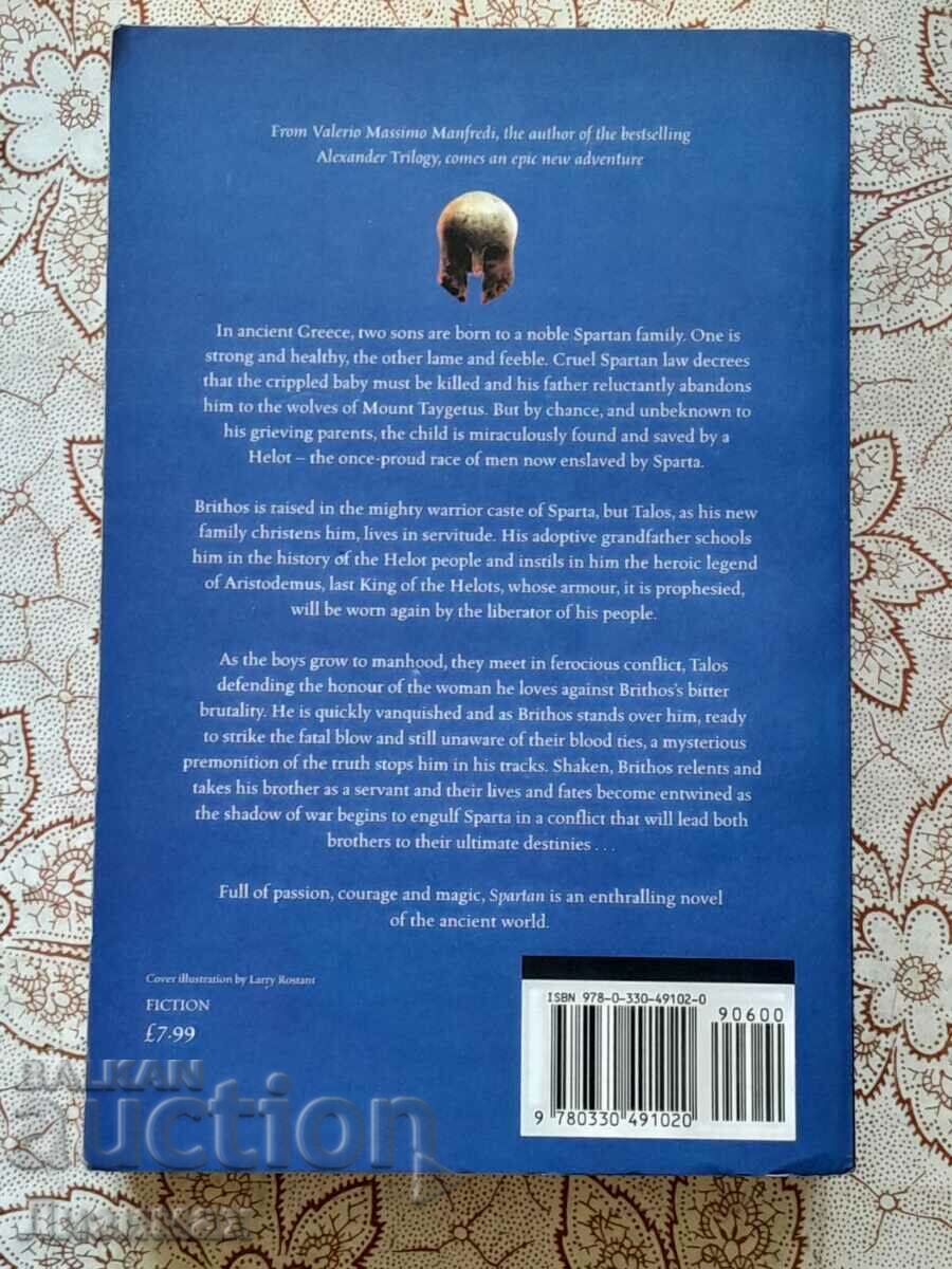 Auction Spartan - Valerio Massimo Manfredi Auction Spartan - Valerio Massimo Manfredi