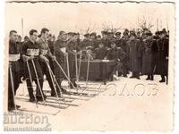 1954 MIC VECHI FOTO SKI RUNNING BKP 6th CONGRESS G928