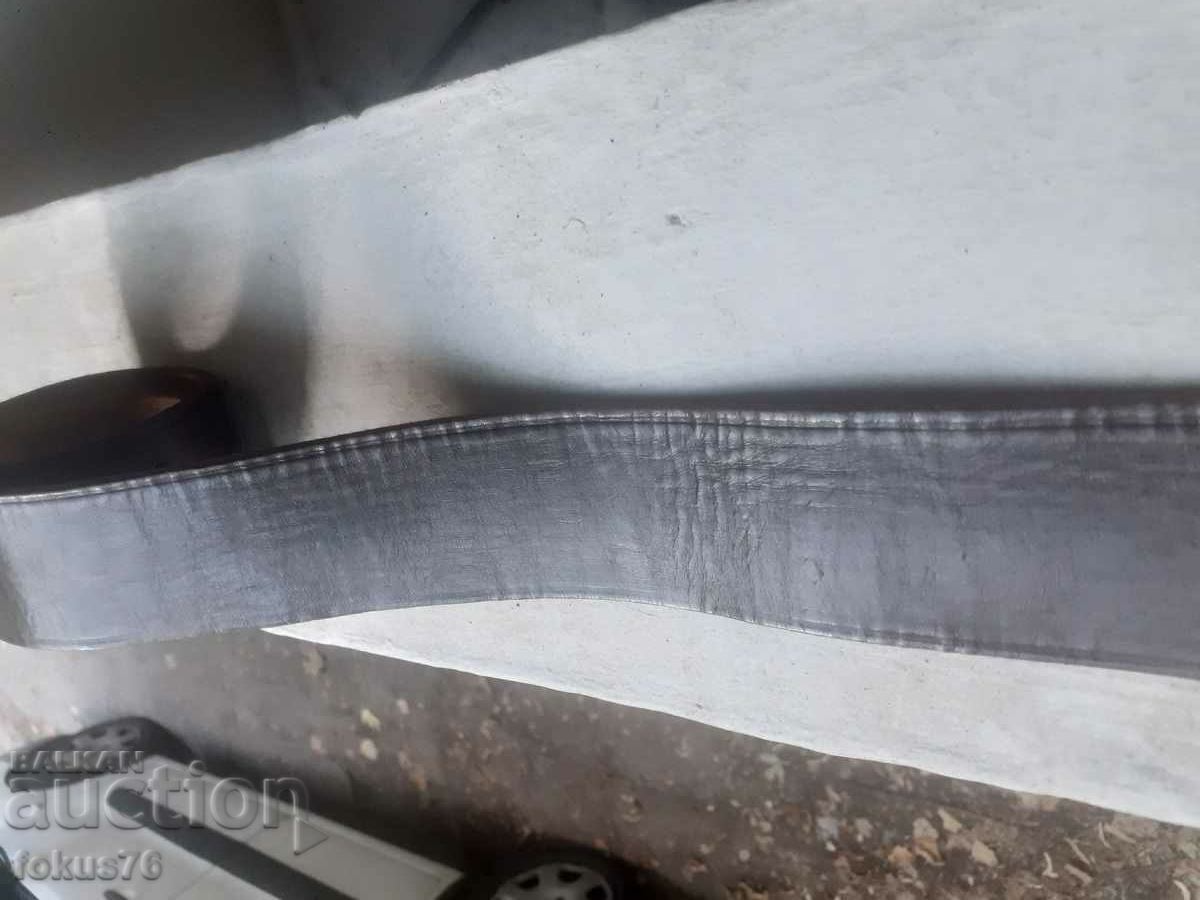 Delivery of Officer's wide leather belt - very long Delivery of Officer's wide leather belt - very long