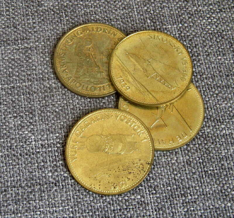 4 pcs. token shell tokens with price 10.00 BGN | € 5.11 4 pcs. token shell tokens with price 10.00 BGN | € 5.11