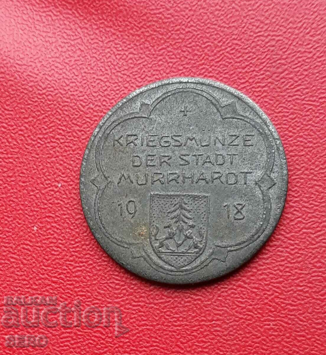 Germania-Baden-Württemberg-Moorhardt-10 Pfennig 1918