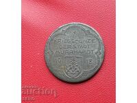 Germany-Baden-Württemberg-Moorhardt-10 Pfennig 1918