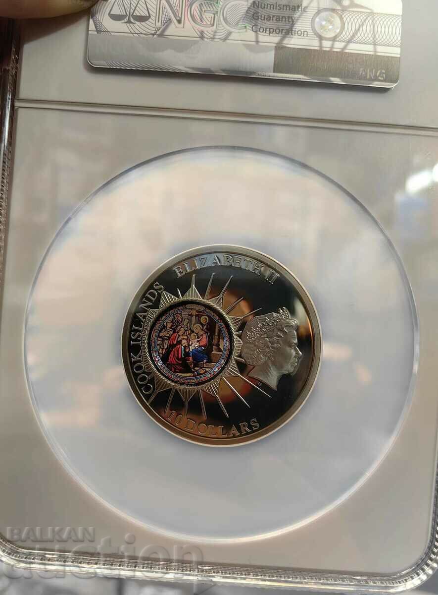 10 dollars 2012 - St. Catherine - Bethlehem Top grade - 5