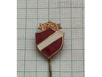 LATVIA FLAG BADGE ENAMEL