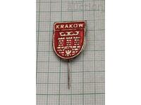 KRAKOW POLAND COAT OF COAT BADGE