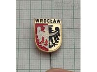 WROSLAW POLAND COAT OF COAT BADGE