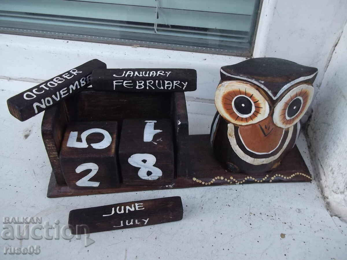 Календар вечен дървен - 6 Календар вечен дървен - 6