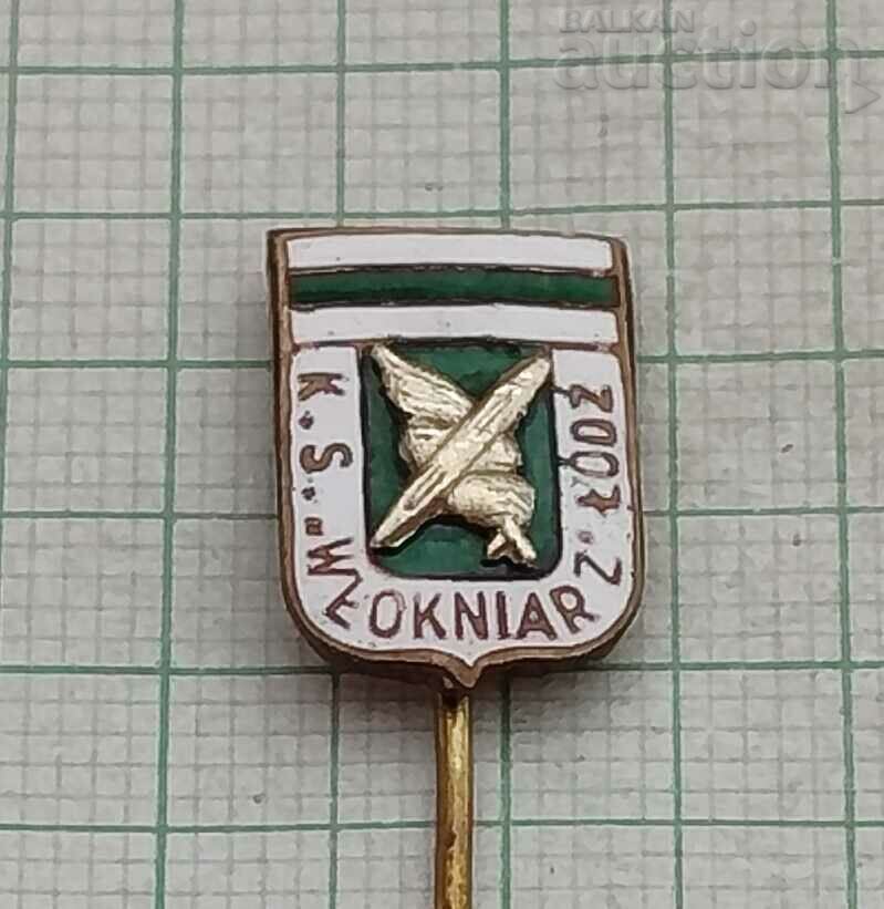 ΠΟΔΟΣΦΑΙΡΟ KS WLOKNIARZ LODZ BADGE ΣΜΑΛΤΟ