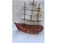 WOODEN MODEL SHIP