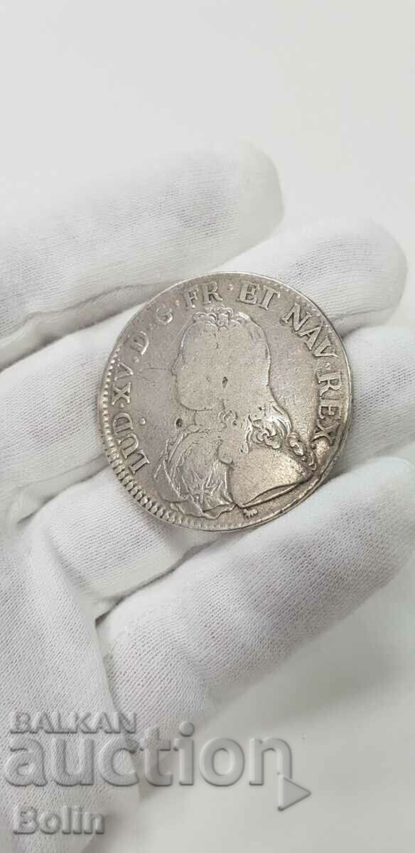 Rare 1735 French Ecu Silver Coin. with price 180.00 BGN | € 92.03 Rare 1735 French Ecu Silver Coin. with price 180.00 BGN | € 92.03
