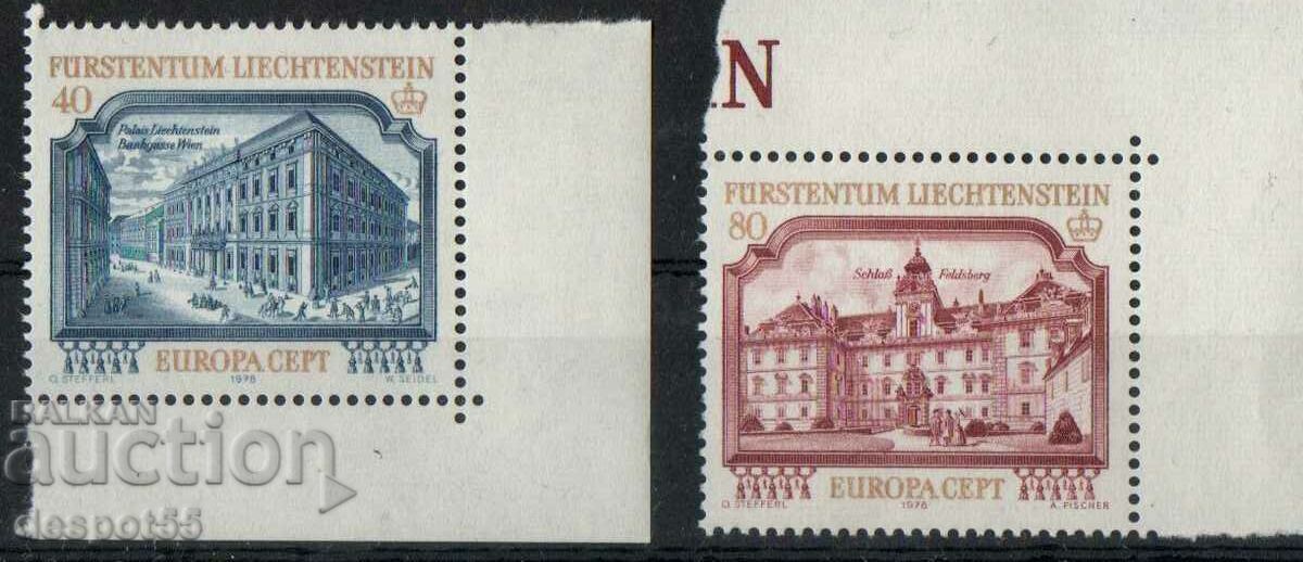 1978. Liechtenstein. Europa - Clădiri monumentale.