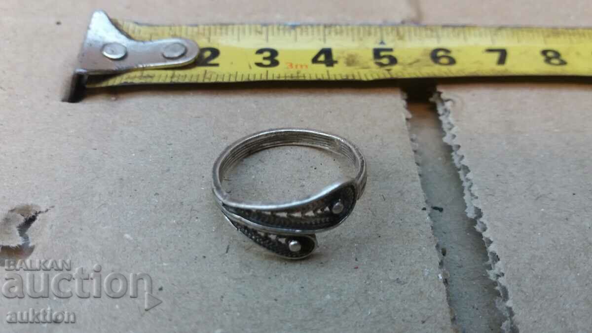Auction  SILVER RING - FILIGRAN