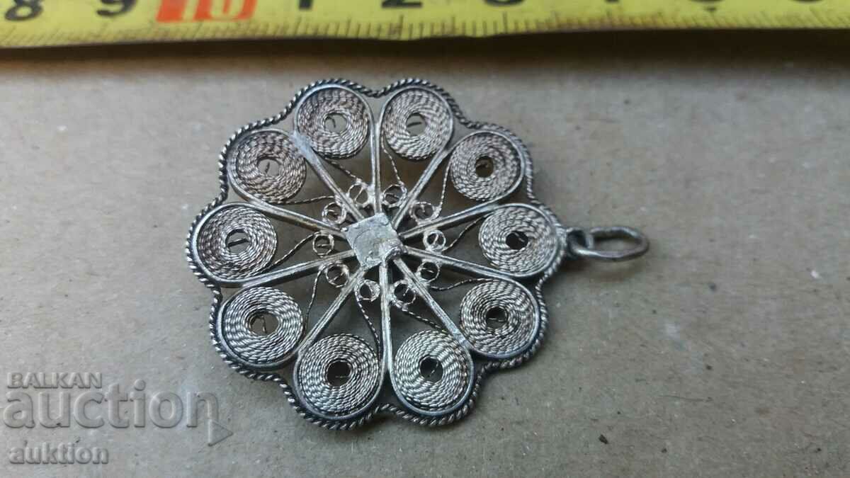 SILVER NECKLACE - FILIGRAN - 6 SILVER NECKLACE - FILIGRAN - 6