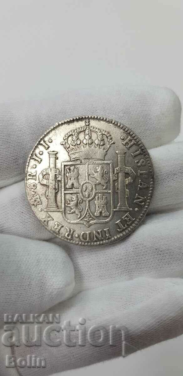 Thaler Silver Coin 1820 Spain with price 220.00 BGN | € 112.48