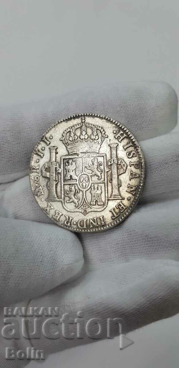 Delivery of Thaler Silver Coin 1820 Spain