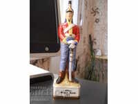 Porcelain figurine - officer (marked)