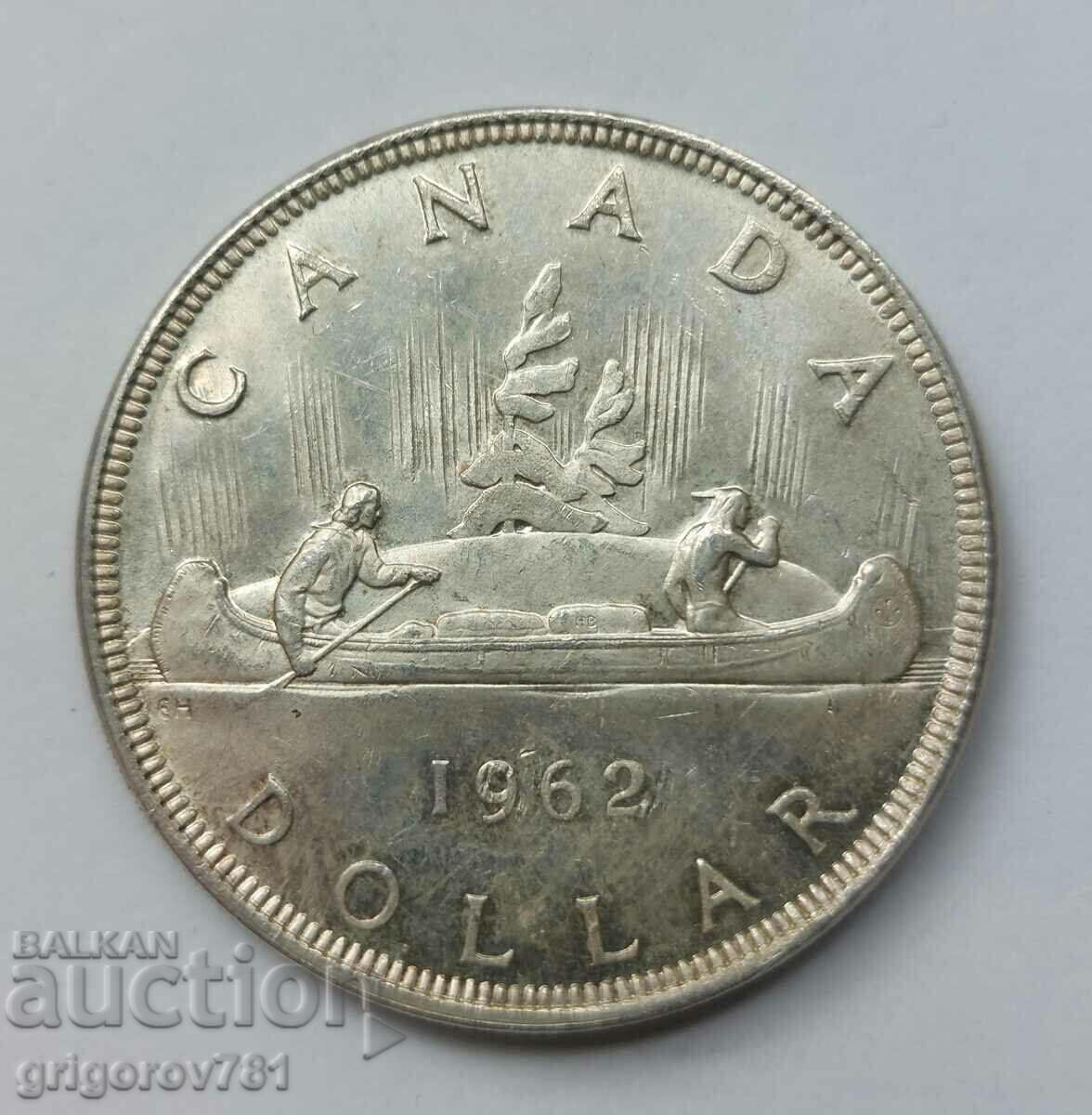 1 долар сребро Канада 1962 - сребърна монета с цена € 34.77 | 68.00 лв. 1 долар сребро Канада 1962 - сребърна монета с цена € 34.77 | 68.00 лв.