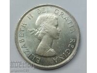 1 dollar silver Canada 1962 - silver coin