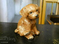 Porcelain figurine - dog (with markings)