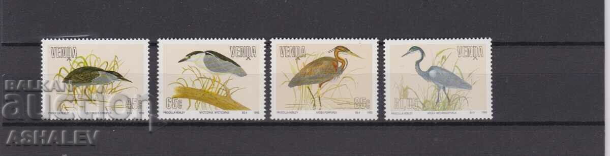 1993 Venda Птици Mi 254-257**