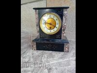 Rare Marble Mantel Clock-France/19th Century-Works.