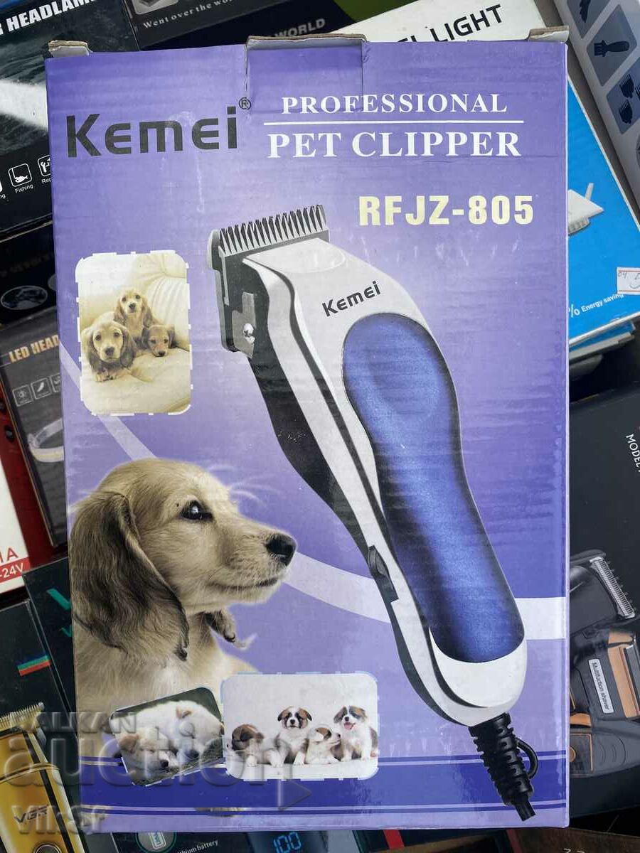 Kemei RF JZ-805 pet clipper with price 32.50 BGN | € 16.62 Kemei RF JZ-805 pet clipper with price 32.50 BGN | € 16.62