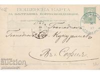 BULGARIA EXHIBITION PLOVDIV Post. map item sign TRAVEL 405