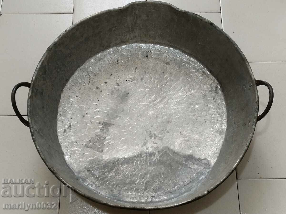 Old copper tray for lutenica majun jam LARGE copper with price 165.00 BGN | € 84.36