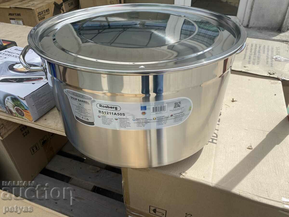 Auction Boiler ROSBERG R51211A50S / 56 liters Auction Boiler ROSBERG R51211A50S / 56 liters