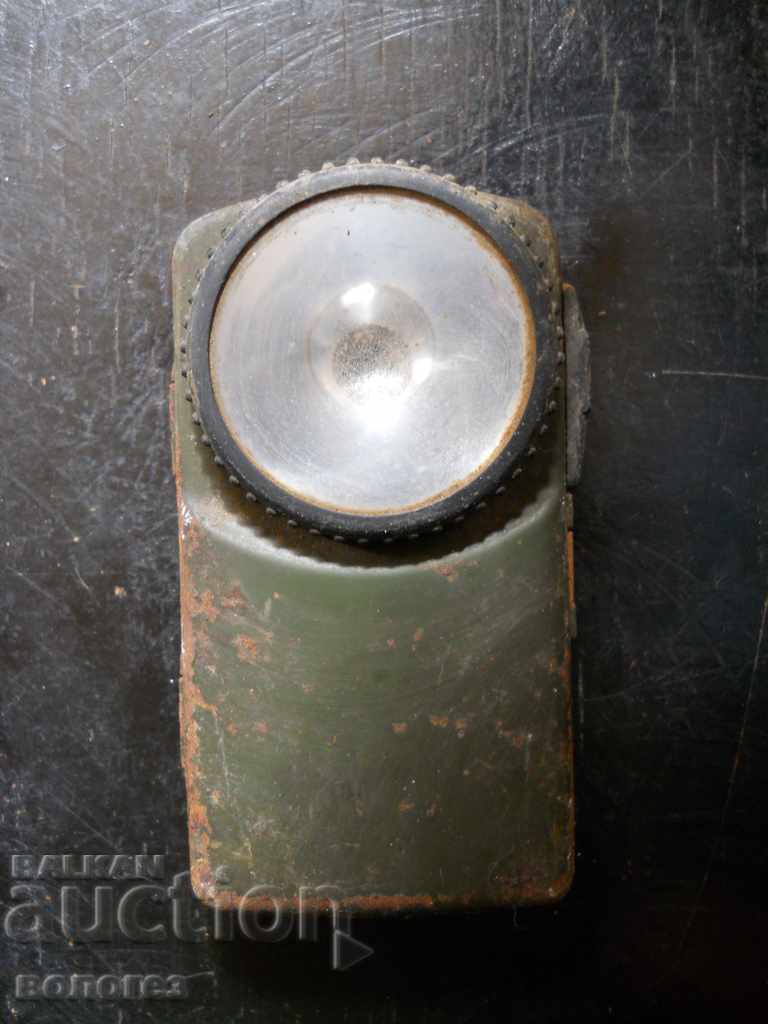 Old military flashlight