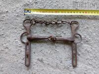 Old wrought bridle bridle wrought iron, harness